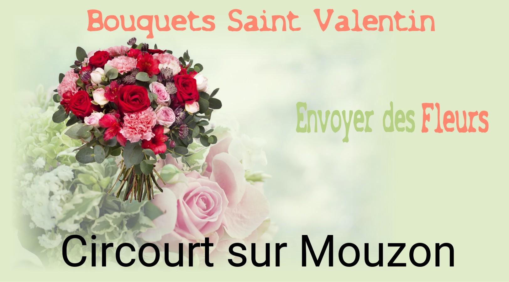 Roses de Saint-Valentin livrées à Circourt-sur-Mouzon